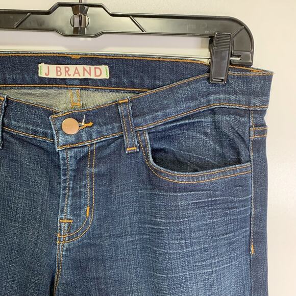 J Brand Women’s Jeans Size 29 Dark Wash Mid-Rise Bootcut / Straight Leg Denim - Picture 5 of 15